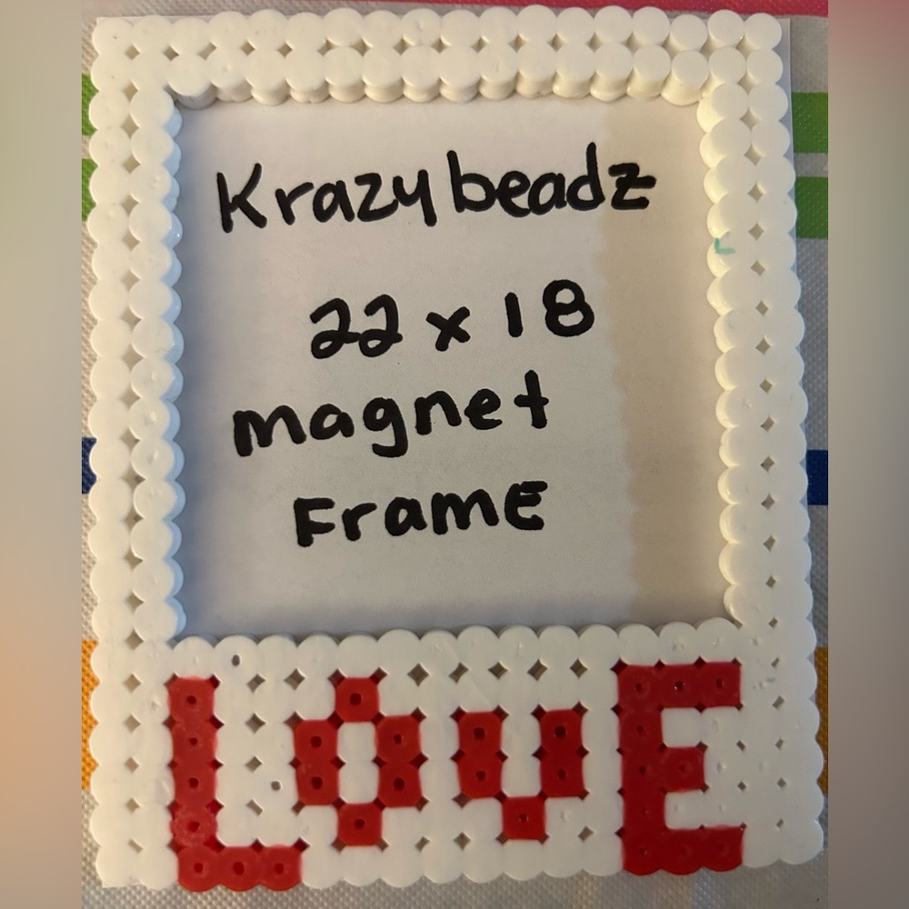 Love magnet picture frame